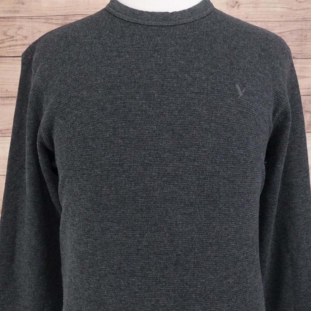 American Eagle Outfitters Shirt M Gray Super Soft‎ Thermal T-Shirt Standard Fit